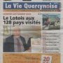 La Vie Quercynoise, n° 3868 du 2 au 8 janvier 2020 (couv)